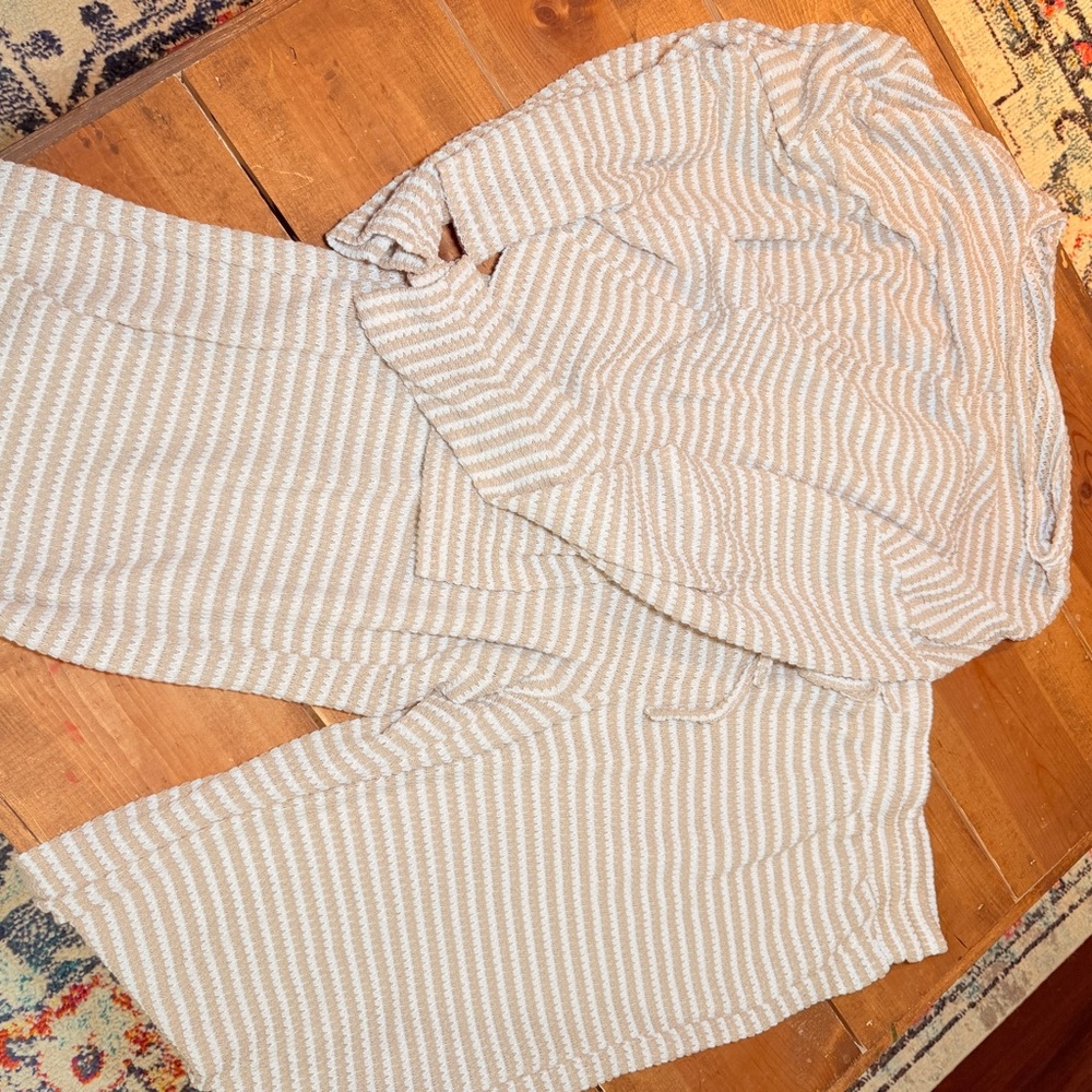 Cozy Striped Lounge Set